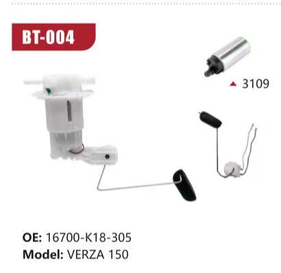 Electric Fuel Pump Assembly for Honda VERZA 150 (Model: BT-004, OE: 16700-K18-305)