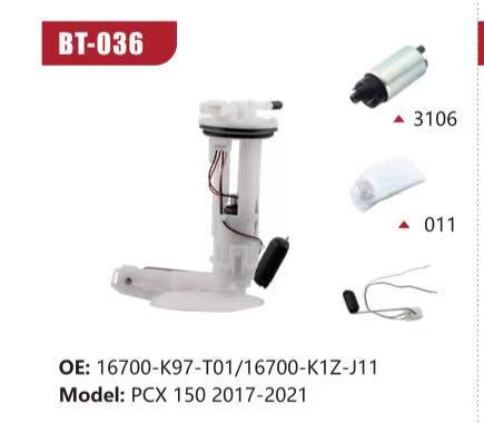 Electric Fuel Pump Assembly for Honda PCX 150 (2017-2021) (Model: BT-036, OE: 16700-K97-T01/16700-K1Z-J11)