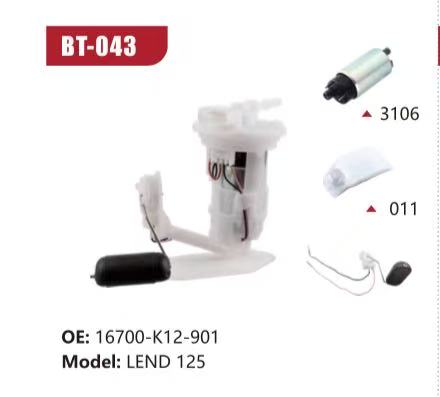 Electric Fuel Pump Assembly for Honda LEND 125 