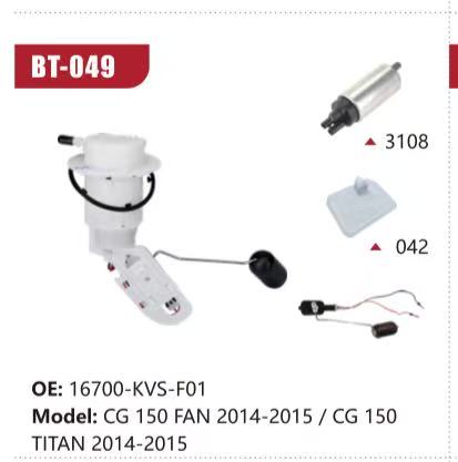 Electric Fuel Pump Assembly for Honda CG 150 FAN / CG 150 TITAN 