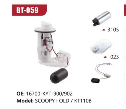 Electric Fuel Pump Assembly for Honda SCOOPY I OLD / KT110B 