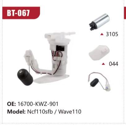 Electric Fuel Pump Assembly for Honda Ncf110sfb / Wave110 