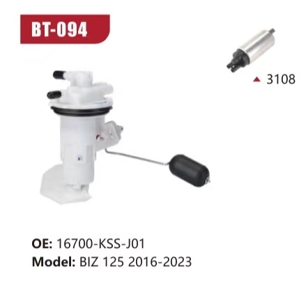 Electric Fuel Pump Assembly for BIZ 125 2016-2023 