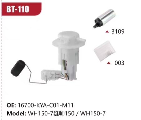 Electric Fuel Pump Assembly for WH150-7 雄帅150 / WH150-7 
