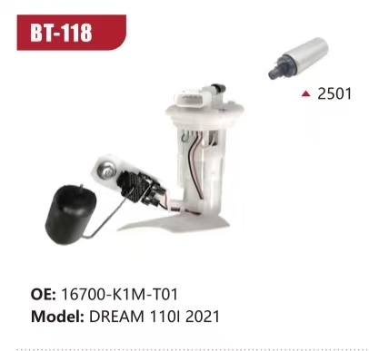 Electric Fuel Pump Assembly for DREAM 110I 2021 
