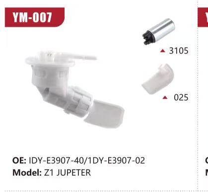 Electric Fuel Pump Assembly for Z1 JUPETER