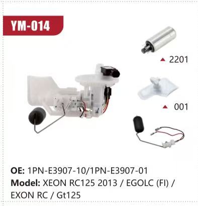 Electric Fuel Pump Assembly for XEON RC125 2013 / EGOLC (FI) / EXON RC / Gt125 (Model: YM-014)