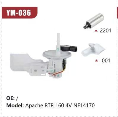 Electric Fuel Pump Assembly for Apache RTR 160 4V NF14170 