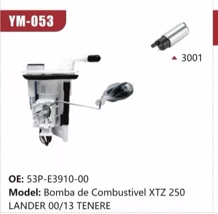 Electric Fuel Pump Assembly for Bomba de Combustivel XTZ 250 LANDER 00/13 TENERE